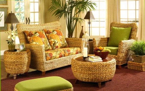 Преимущества использования плетеной мебели в квартире